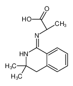 (2S)-2-[(3,3-dimethyl-4H-isoquinolin-1-yl)amino]propanoic acid 187884-90-8