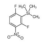 (2,6-difluoro-3-nitrophenyl)-trimethylsilane 186315-85-5