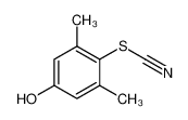 (4-hydroxy-2,6-dimethylphenyl) thiocyanate 6074-30-2