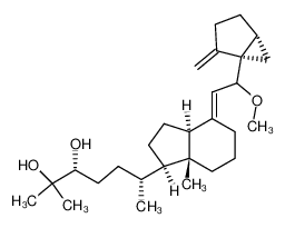 74041-33-1 (6RS,24R)-6-methoxy-9,10-seco-3,5-cyclocholesta-7,10(19)-dien-24,25-diol