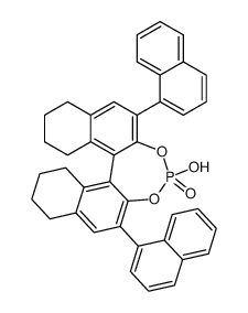 (11bR)-4-Hydroxy-2,6-di(naphthalen-1-yl)-8,9,10,11,12,13,14,15-octahydrodinaphtho[2,1-d:1',2'-f][1,3,2]dioxaphosphepine 4-oxide 1242066-20-1