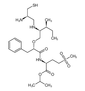 160141-09-3 structure, C26H45N3O6S2