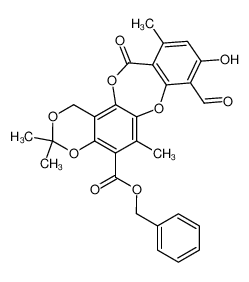 名称:benzyl protocetrarate 8,9α
