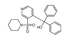 88184-90-1 diphenyl-(3-piperidin-1-ylsulfonylpyridin-4-yl)methanol