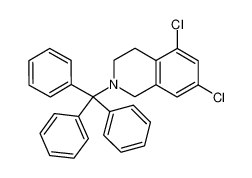 5,7-dichloro-2-trityl-1,2,3,4-tetrahydroisoquinoline 1289646-72-5