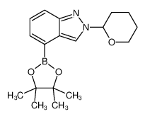 2-(四氢-2H-吡喃-2-基)-4-(4,4,5,5-四甲基-1,3,2-二噁硼烷-2-基)-2H-吲唑