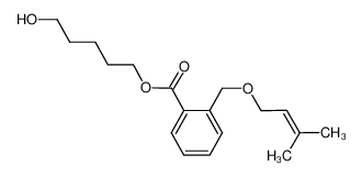 958883-21-1 2-(prenyloxymethyl)benzoic acid 5-hydroxypentyl ester