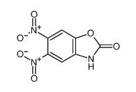 5,6-dinitro-3H-1,3-benzoxazol-2-one 33124-31-1