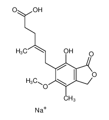 mycophenolate sodium 37415-62-6