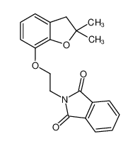 928403-39-8 2-[2-(2,2-dimethyl-2,3-dihydro-benzofuran-7-yloxy)-ethyl]-isoindole-1,3-dione