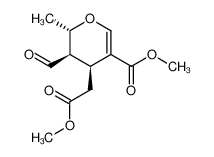 (4S)-5c-formyl-4r-methoxycarbonylmethyl-6t-methyl-5,6-dihydro-4H-pyran-3-carboxylic acid methyl ester 58865-07-9