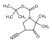 4-氰基-2,2-二甲基-3-氧代-1-吡咯烷羧酸叔丁酯