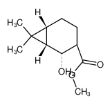 58400-80-9 spectrum, methyl (1S,6R)-2-hydroxy-7,7-dimethylbicyclo[4.1.0]heptane-3-carboxylate