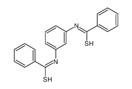 N-[3-(benzenecarbonothioylamino)phenyl]benzenecarbothioamide 59411-73-3