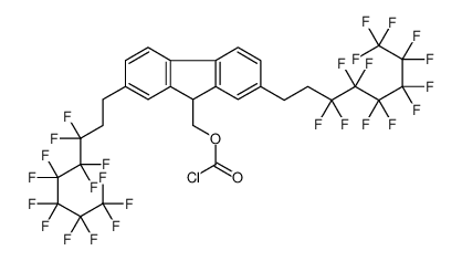 2,7-双(1H,1H,2H,2H-全氟辛基)-9-芴基甲氧基碳酰氯