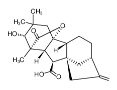 ent-2,2-dimethyl-3β,10-dihydroxy-20-norgibberell-16-ene-7,19-dioic acid 19,10-lactone 79035-06-6