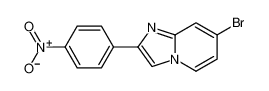 7-bromo-2-(4-nitrophenyl)imidazo[1,2-a]pyridine