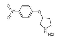 3-(4-nitrophenoxy)pyrrolidine,hydrochloride 1187930-80-8