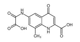 8-methyl-6-(oxaloamino)-4-oxo-1H-quinoline-2-carboxylic acid 60722-50-1