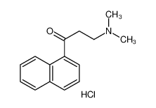 3-(dimethylamino)-1-naphthalen-1-ylpropan-1-one,hydrochloride 5409-58-5