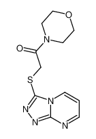 606121-15-7 structure, C11H13N5O2S