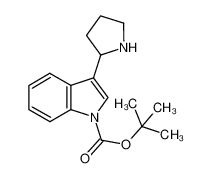 tert-butyl 3-pyrrolidin-2-ylindole-1-carboxylate 885272-31-1