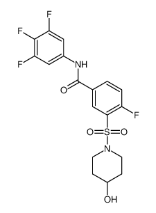 1445790-55-5 structure, C18H16F4N2O4S