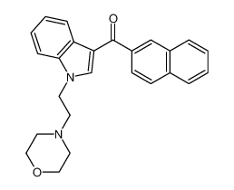 JWH 200 2'-naphthyl isomer 133438-66-1