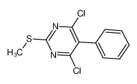 4,6-二氯-2-甲基硫代-5-苯基嘧啶