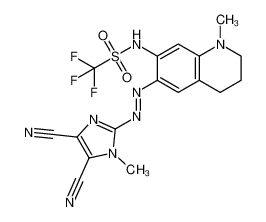 848080-39-7 structure, C17H15F3N8O2S