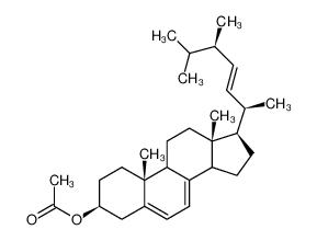 (3b,22E)-麦角甾-5,7,22-三烯-3b-醇 3-乙酸酯