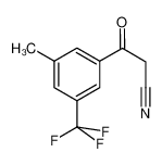 3-[3-methyl-5-(trifluoromethyl)phenyl]-3-oxopropanenitrile 267880-84-2