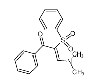 108289-88-9 1-benzenesulfonyl-1-benzoyl-2-(N,N-dimethylamino)ethene