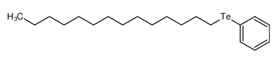 77953-88-9 spectrum, phenyl(tetradecyl)tellane