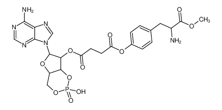 104809-08-7 structure, C24H27N6O11P