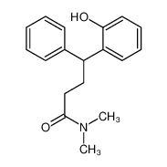 4-(2-hydroxyphenyl)-N,N-dimethyl-4-phenylbutanamide 129841-21-0