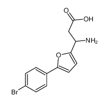 3-amino-3-[5-(4-bromophenyl)furan-2-yl]propanoic acid 773125-87-4