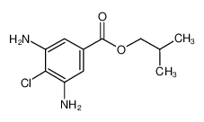 4-氯-3,5-二氨基苯甲酸异丁酯