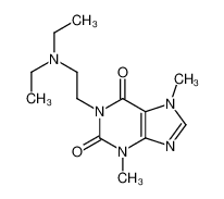 47043-84-5 1-[2-(diethylamino)ethyl]-3,7-dimethylpurine-2,6-dione