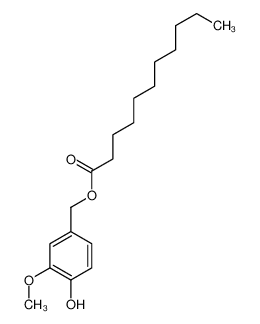 (4-hydroxy-3-methoxyphenyl)methyl undecanoate 906465-18-7