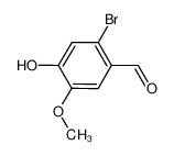 60632-40-8 spectrum, 2-Bromo-4-hydroxy-5-methoxybenzaldehyde