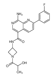 1449276-90-7 structure, C21H20FN5O3