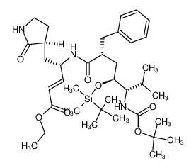 869494-40-6 structure, C37H61N3O7Si