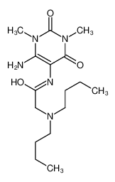 101433-55-0 (6CI)-6-氨基-5-(2-二丁基氨基乙酰氨基)-1,3-二甲基-尿嘧啶