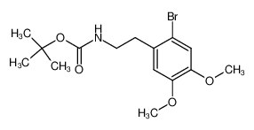 106469-78-7 tert-butyl 2-bromo-4,5-dimethoxyphenethylcarbamate