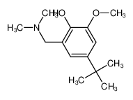 4-tert-butyl-2-[(dimethylamino)methyl]-6-methoxyphenol