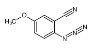 2-azido-5-methoxybenzonitrile 1262111-11-4