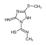 82118-03-4 structure, C5H9N5S2