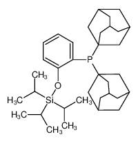 di(adamantan-1-yl)(2-((triisopropylsilyl)oxy)phenyl)phosphane