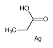 5489-14-5 structure, C3H6AgO2